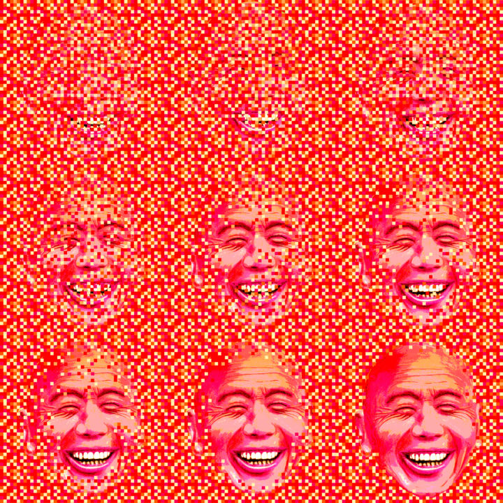 "Laughing Buddha" başlıklı Dijital Sanat Manuel Blond tarafından, Orijinal sanat, Foto Montaj