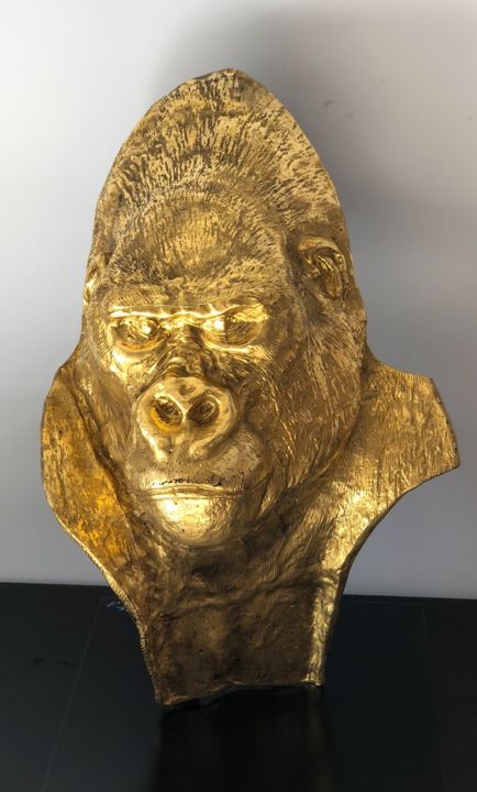Sculpture intitulée "Eric Mellerio -Gori…" par Victoria P, Œuvre d'art originale, Bronze