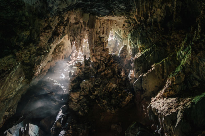 Photography titled "Mountain Cave" by Lucas Dias, Original Artwork