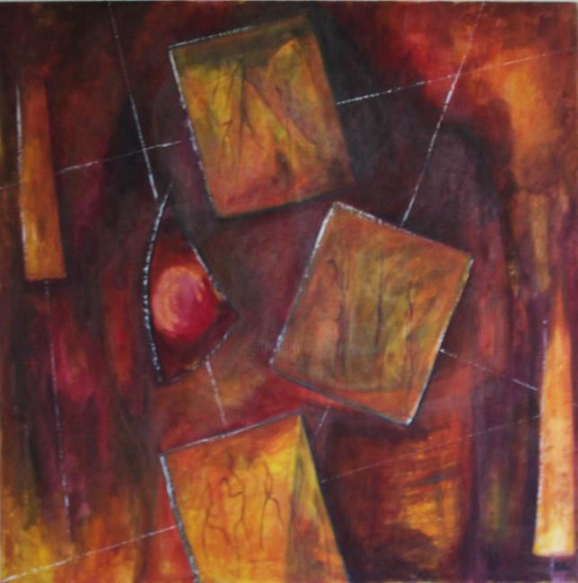Painting titled "Inspiration australe" by Corine Belec, Original Artwork