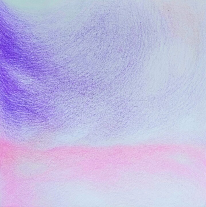 Dessin intitulée "Colors of Angels /…" par Corinne Courlet, Œuvre d'art originale, Crayon