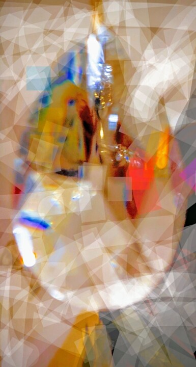 Fotografia zatytułowany „Cristal lights” autorstwa Corinne Courlet, Oryginalna praca, Light Painting