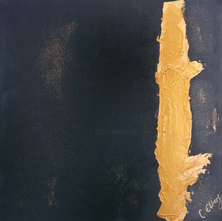 Peinture intitulée "The Jordan River" par Corinne Elberg, Œuvre d'art originale, Acrylique