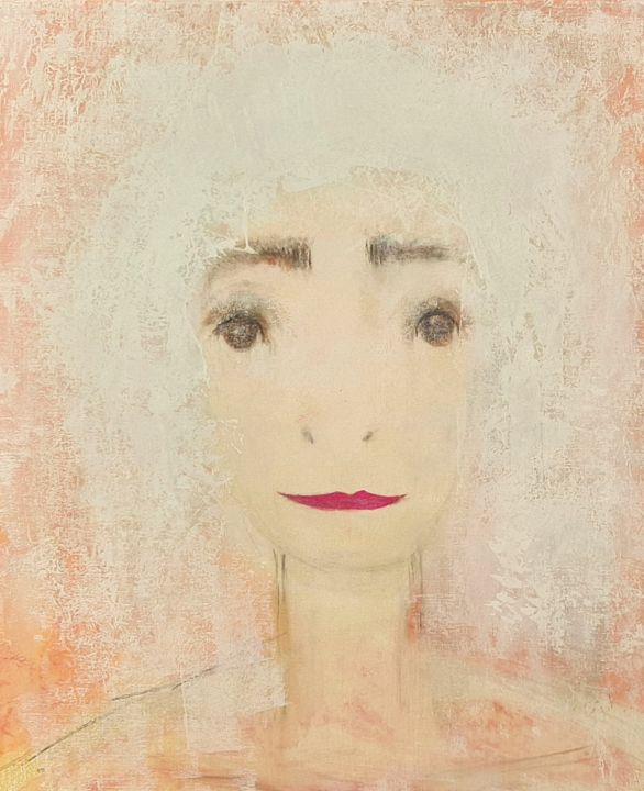 Esquisse portrait femme Peinture par Corinne Gégot | Artmajeur