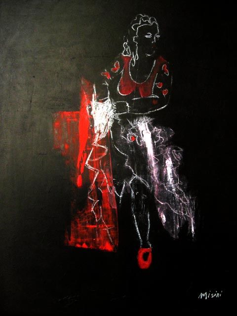 Painting titled "expo-misiri-cite-mu…" by Corinne Misiri, Original Artwork
