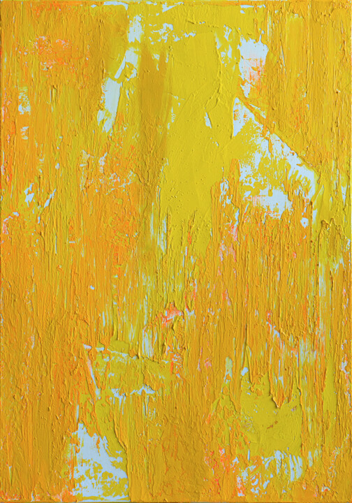 Картина под названием "Summer Rhapsody I 1…" - Cornelia Petrea, Подлинное произведение искусства, Акрил Установлен на Деревя…
