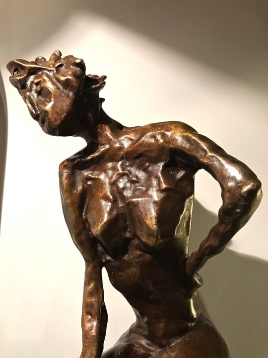 Sculpture intitulée "ADAGIO-bronze-numer…" par Arcaroc, Œuvre d'art originale, Métaux