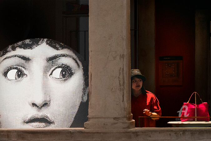Fotografia intitolato "Je te vois" da Corpron, Opera d'arte originale, Fotografia digitale