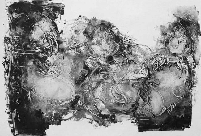 Peinture intitulée "P4-5 b.jpg" par Andre Corsi, Œuvre d'art originale,