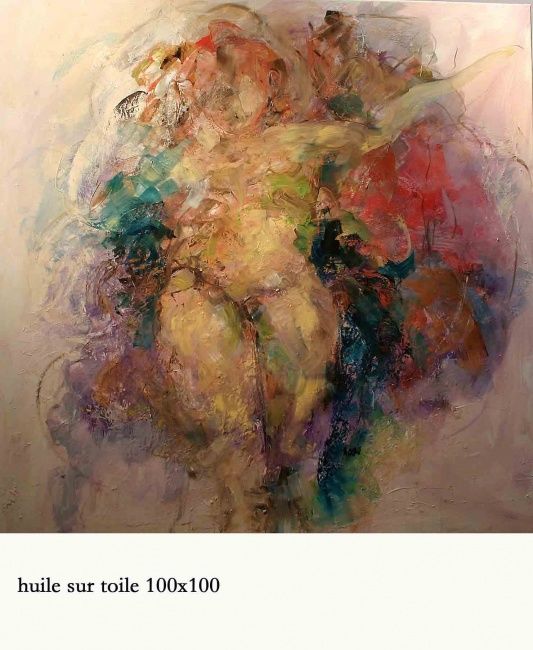 Peinture intitulée "sans titre" par Andre Corsi, Œuvre d'art originale, Huile