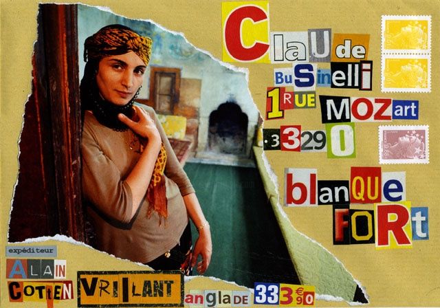 Collages titled "Istambul" by Alain Cotten, Original Artwork