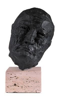 Skulptur mit dem Titel "The man who saw" von Philippe Coudari, Original-Kunstwerk