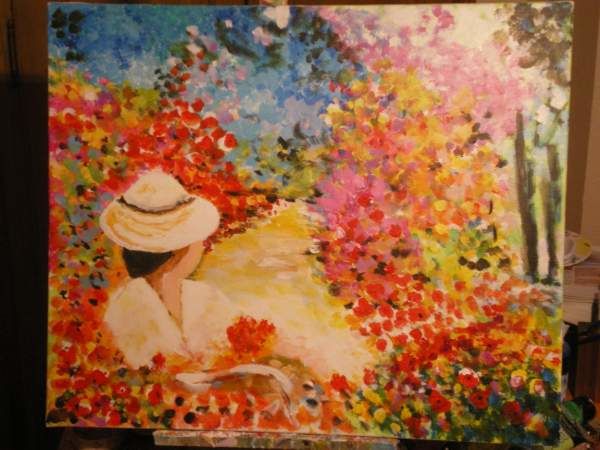 Peinture intitulée "Toile" par Lesarts, Œuvre d'art originale,