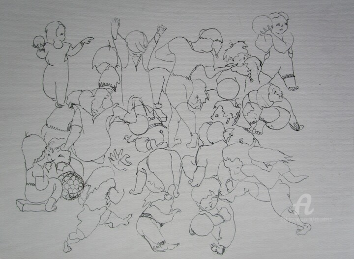 Zeichnungen mit dem Titel "drawing" von Countess, Original-Kunstwerk, Tinte