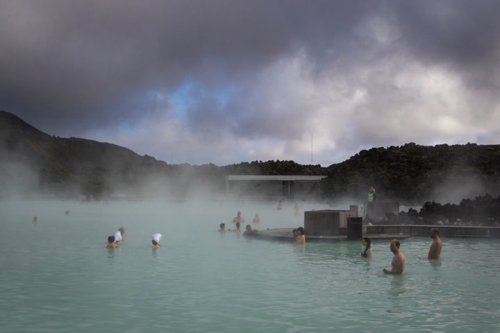 Photographie intitulée "Blue lagoon" par Carmen Lazarescu, Œuvre d'art originale, Photographie numérique