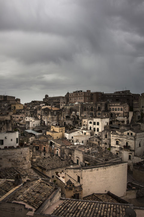 Photographie intitulée "Matera 1" par Carmen Lazarescu, Œuvre d'art originale, Photographie numérique