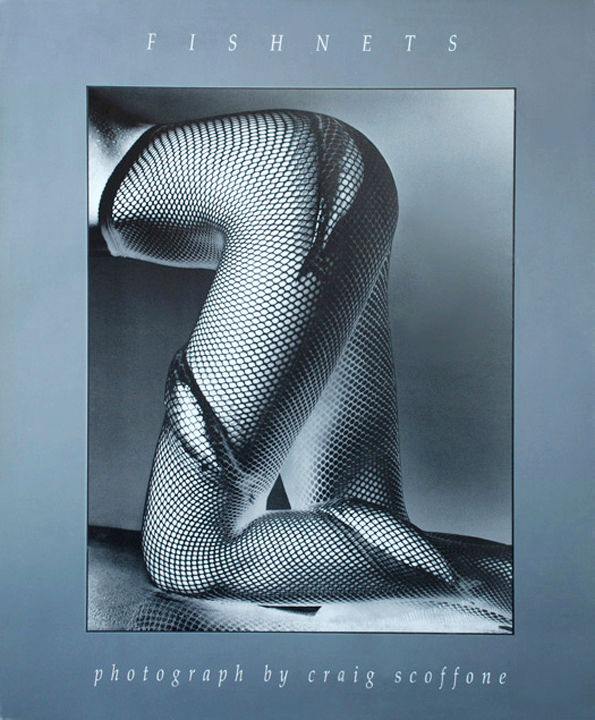 Photography titled "Fishnets - B/W Post…" by Craig Scoffone, Original Artwork, Analog photography