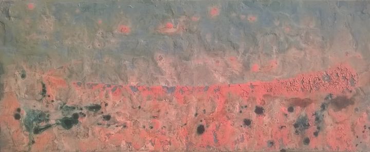 Peinture intitulée "DÉGRADATION 24" par Chax, Œuvre d'art originale, Acrylique Monté sur Châssis
