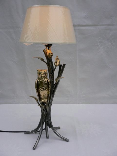 Design titled "la lampe chouette" by Philippe Lambert, Original Art,
