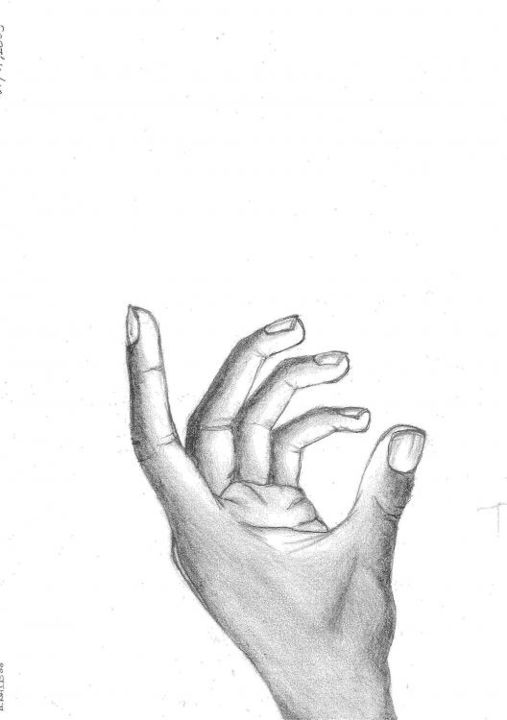 Drawing titled "reach" by Avendran Naidoo, Original Artwork