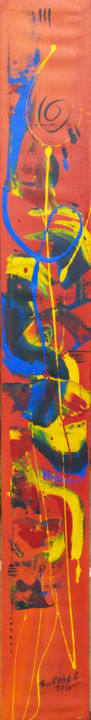 Painting titled "2.jpg" by Crépin Bwemba, Original Artwork