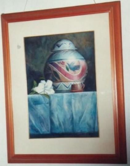 Painting titled "JAR" by Cris Cruz, Original Artwork