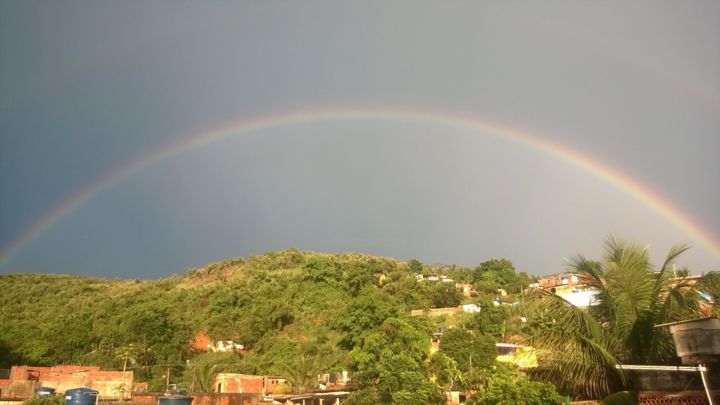 Photographie intitulée "Rainbow" par Cris-S, Œuvre d'art originale