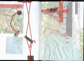 Malarstwo zatytułowany „Pages 3 & 4” autorstwa Cristina Oliveira, Oryginalna praca, Olej