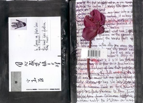 Collages titled "the white book" by Cristina Oliveira, Original Artwork