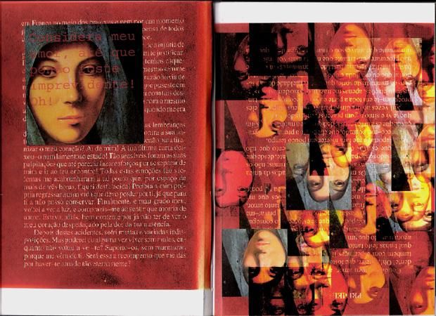 Digitale Kunst mit dem Titel "pages 5 & 6" von Cristina Oliveira, Original-Kunstwerk
