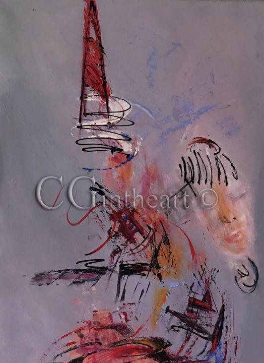 Pintura titulada "The Last Dream" por Cg In The Art Art, Obra de arte original, Oleo