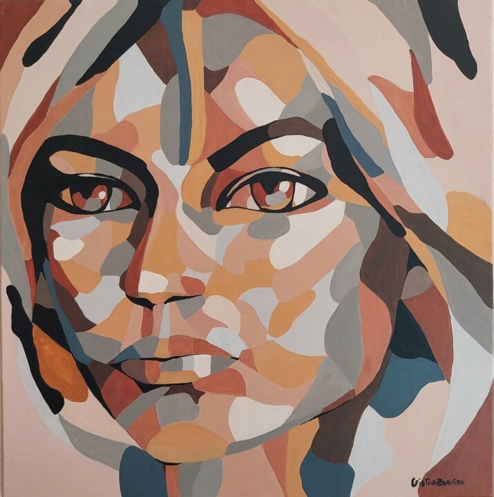 Peinture intitulée "Neutral 1" par Cristina Boavida, Œuvre d'art originale, Acrylique Monté sur Châssis en bois