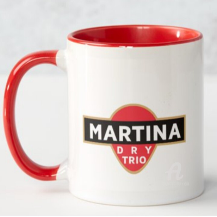 Design titled "Martina Dry mug" by Cristina Frassoni, Original Artwork, Accessories