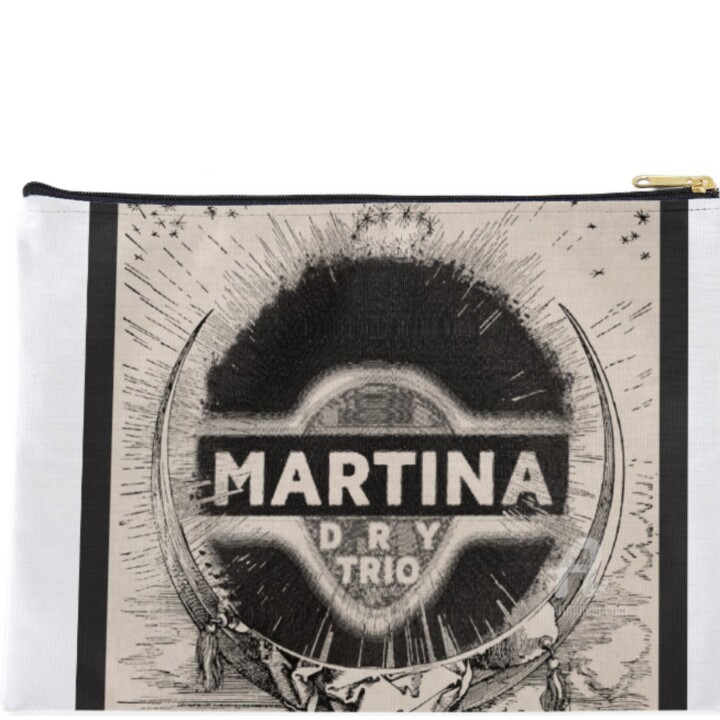 Textielkunst getiteld "Martina Dry pochett…" door Cristina Frassoni, Origineel Kunstwerk, Accessoires