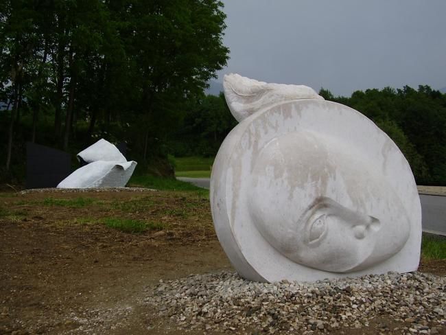 Sculpture titled "Hermes sognante" by Cristina Carusi, Original Artwork