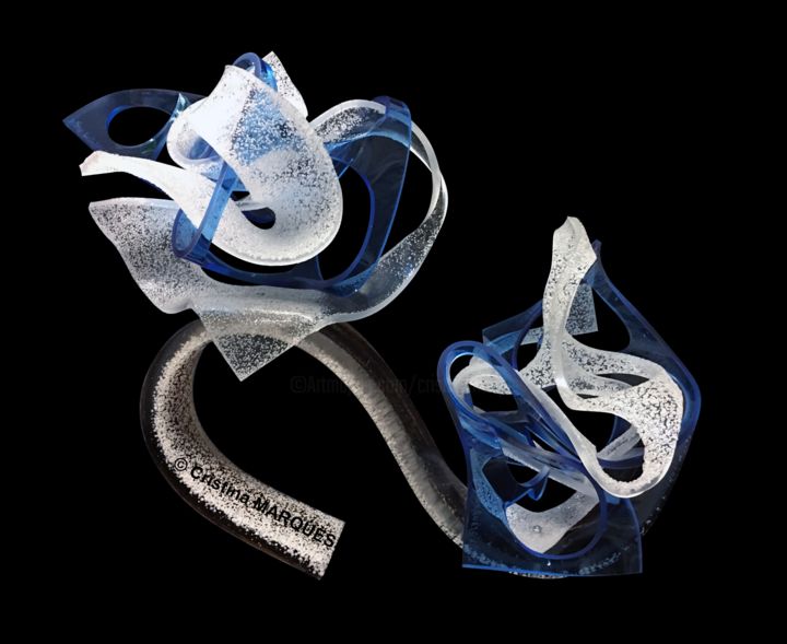 Sculpture intitulée "Latistellata Reef" par Cristina Marquès, Œuvre d'art originale, Plastique