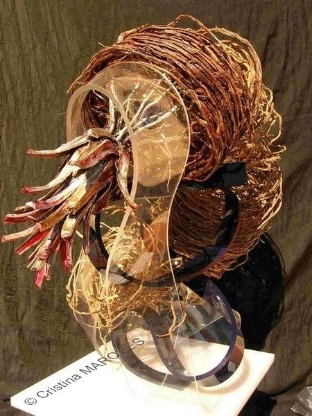 Sculpture titled "Le Nautile" by Cristina Marquès, Original Artwork, Plastic