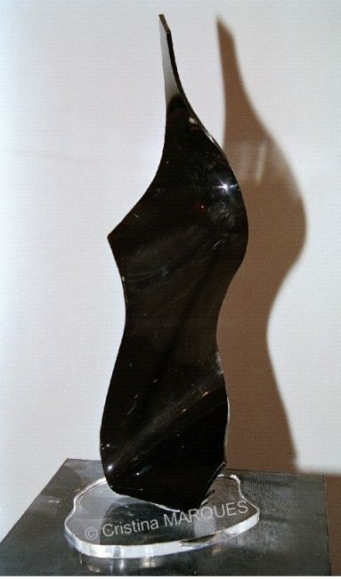 Escultura intitulada "Silhouette" por Cristina Marquès, Obras de arte originais, Plástico