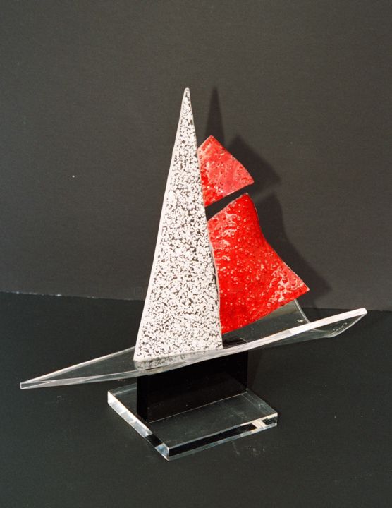 Sculpture titled "Le Petit Monaco" by Cristina Marquès, Original Artwork, Objects