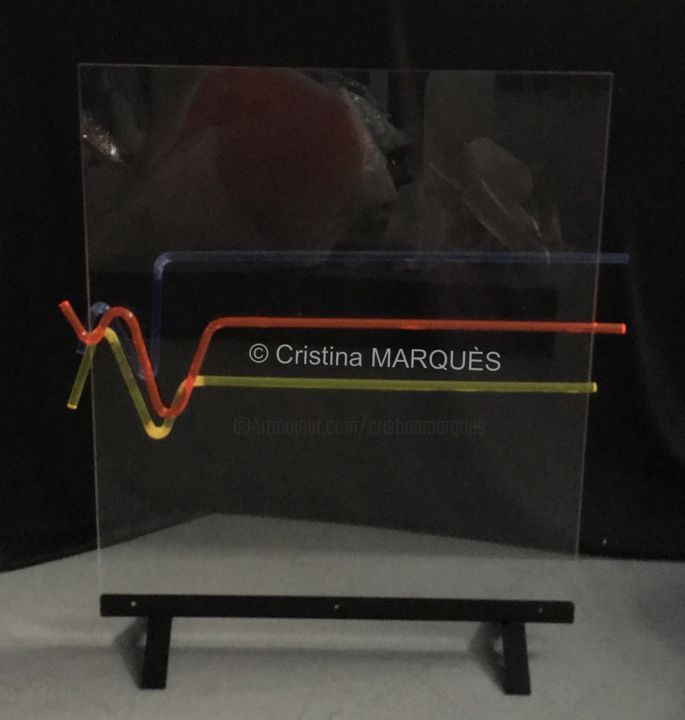 Sculpture titled "Life's End" by Cristina Marquès, Original Artwork, Plastic