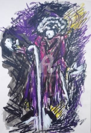 Pittura intitolato "Jazz II" da Cristina Vidal, Opera d'arte originale
