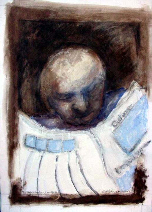 Pintura titulada "Dean Zuelsdorf, 2006" por Catherine Rogers, Obra de arte original, Otro