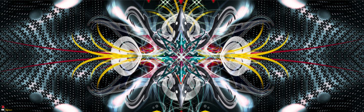Digital Arts titled "uflower" by Christophe Martel (zenn), Original Artwork, 2D Digital Work