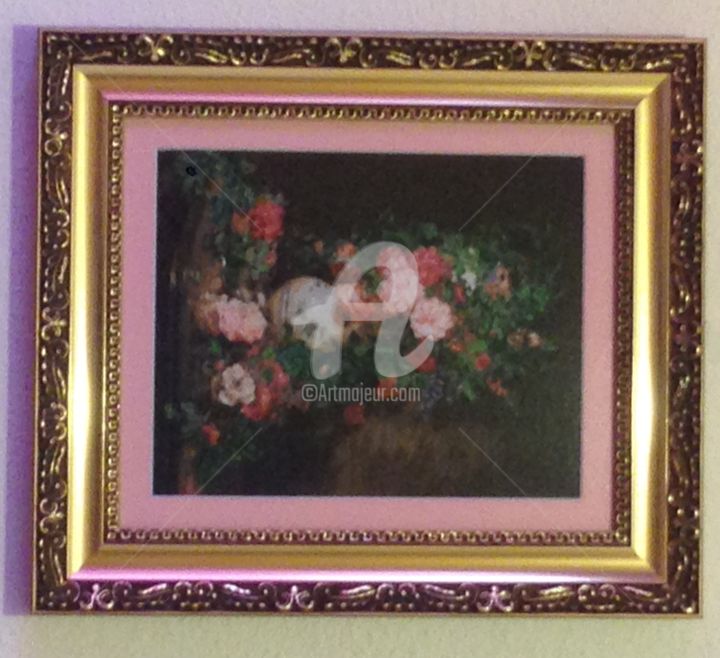 Pintura titulada "Rosas" por Cuadros Con Estilo Dina, Obra de arte original