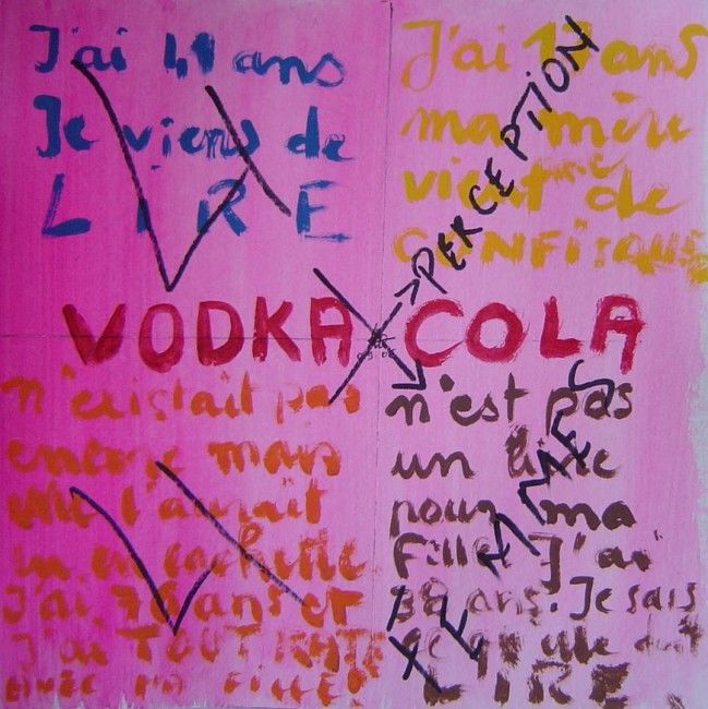 Tekening getiteld "09-2006 - VODKA COL…" door Marie C. Cudraz, Origineel Kunstwerk, Anders