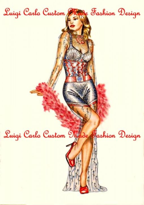 Digital Arts titled "Costume and special…" by Luigi Carlo, Original Art, Other
