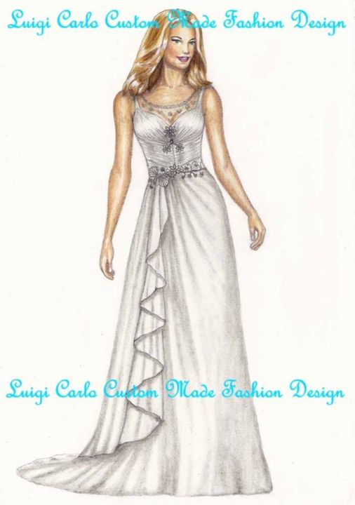 fashion designer gown