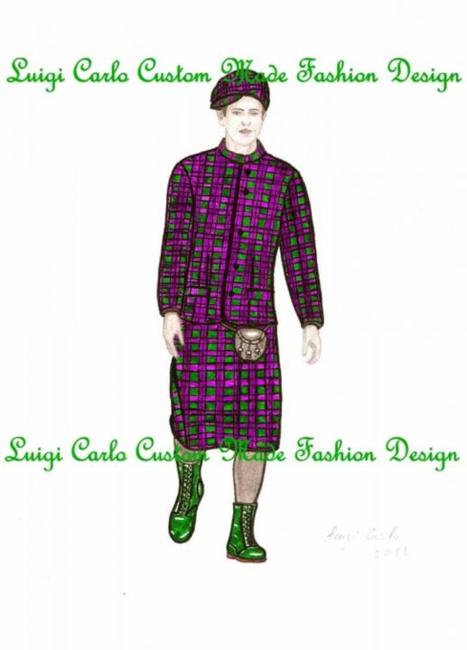 Digital Arts titled "Fashion custom made…" by Luigi Carlo, Original Artwork, Other