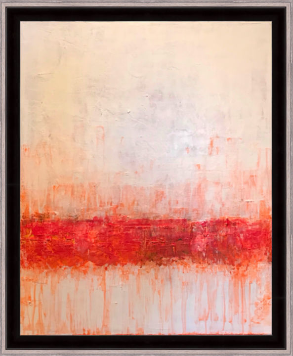 Peinture intitulée "Emotion I" par Christine Vuillod, Œuvre d'art originale, Acrylique