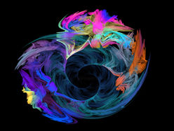 Digital Arts titled "Black Hole" by Cyberpost, Original Art,